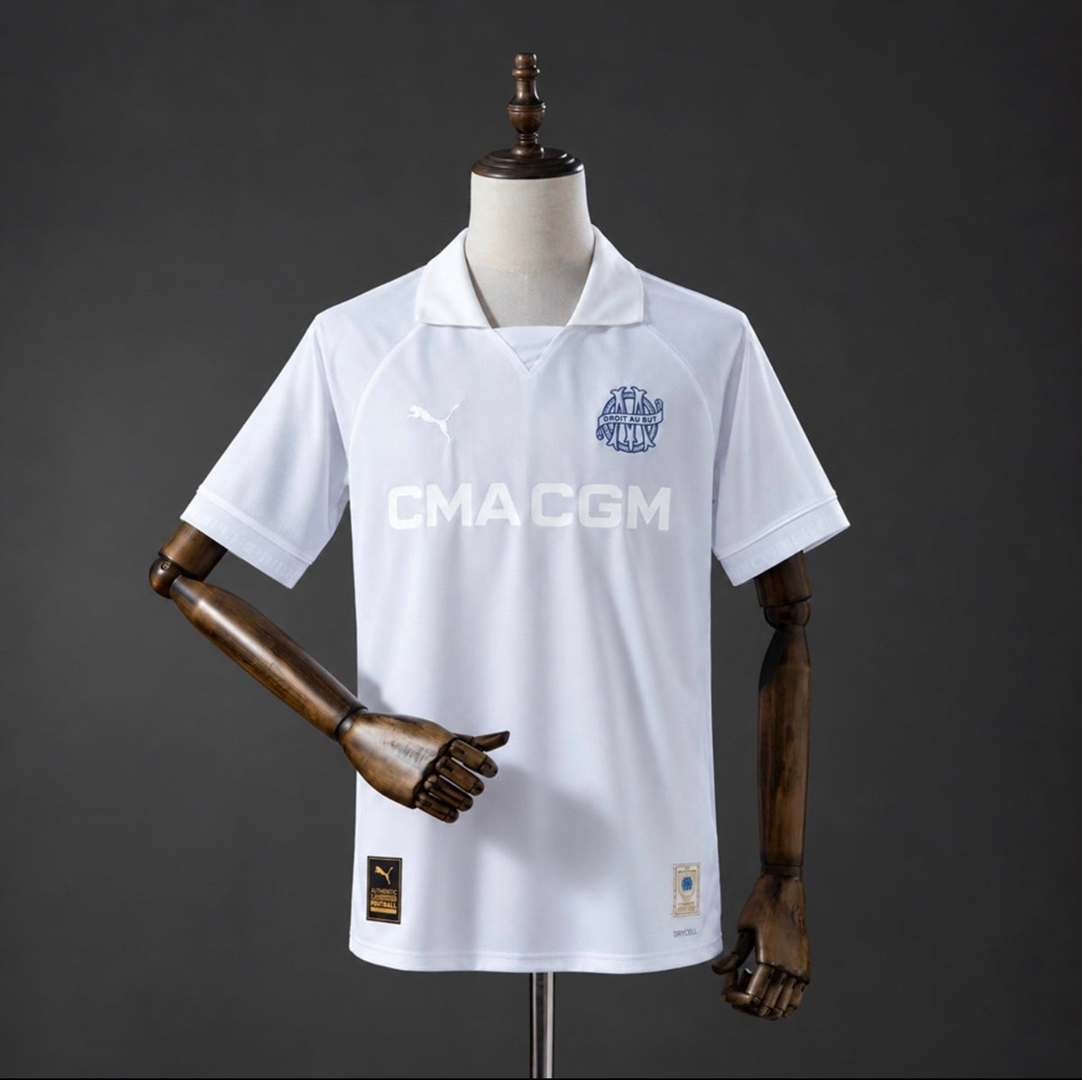 OLYMPIQUE DE MARSEILLE 125th ANNIVERSARY WHITE MAN