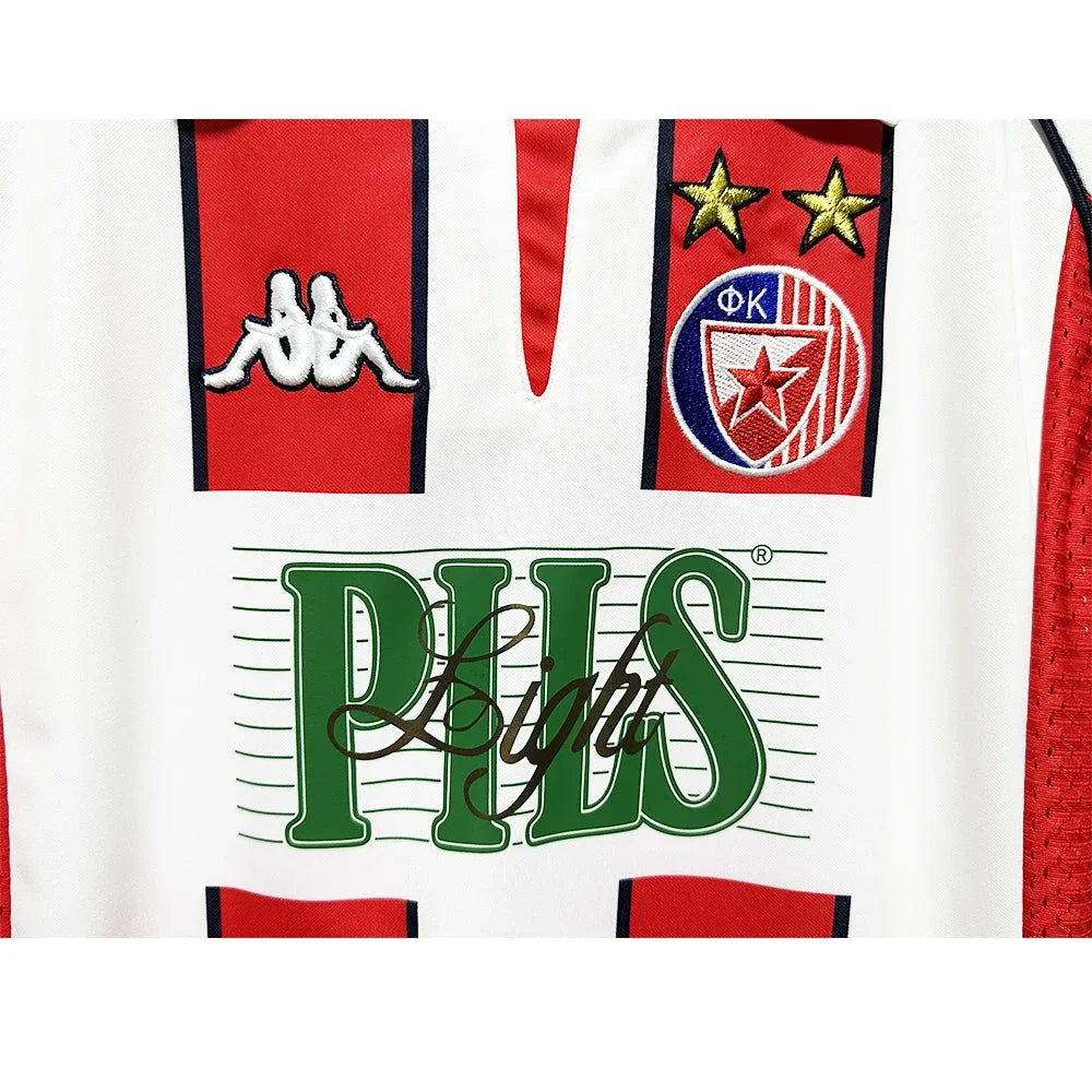 RED STAR BELGRADE HOME 2000/01 LONG-SLEEVE MAN (RETRO)