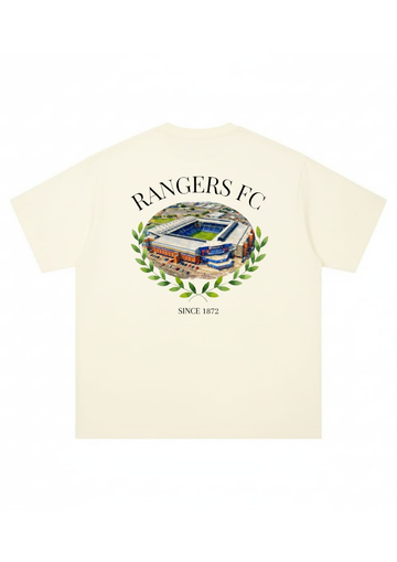 The Rangers FC "Ibrox: Since 1872" Off-White (Oversized)