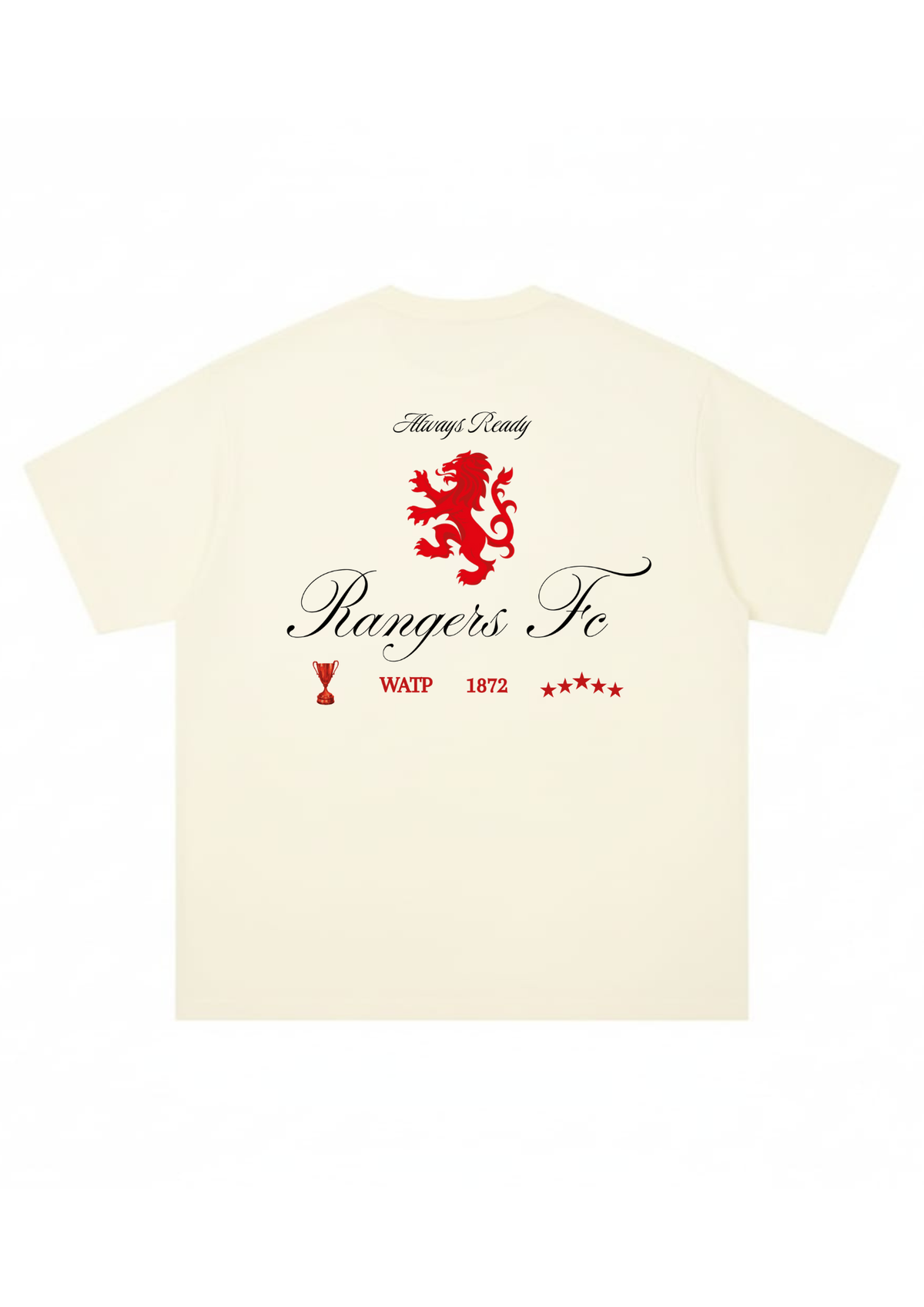 The Rangers FC "Always Ready" Off-White (Oversized)